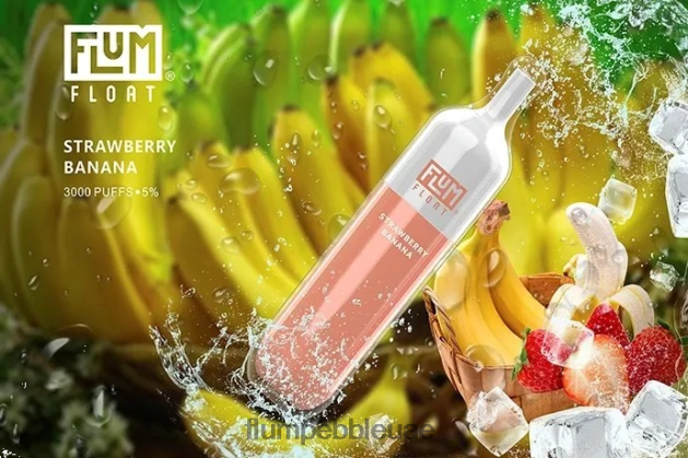 FLUM FLOAT 3000 نفث NNN8P671 FLUM PEBBLE UAE الموز بالفراولة