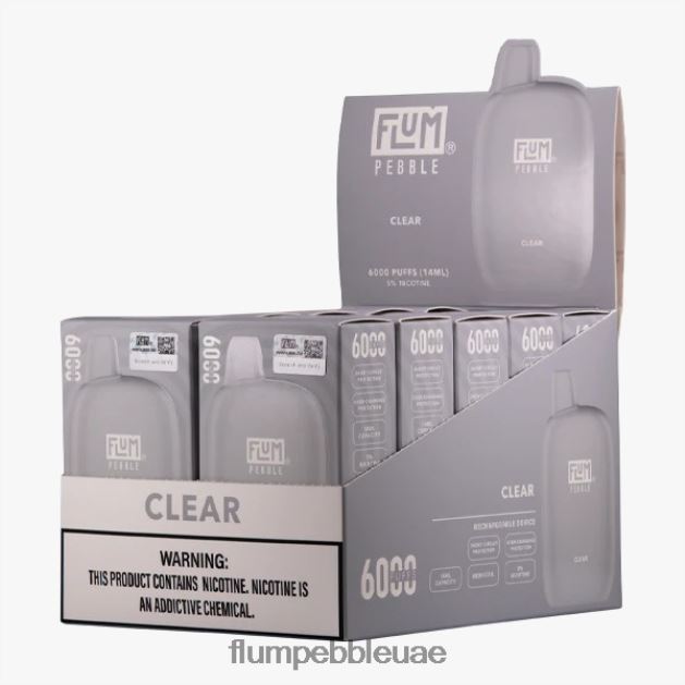FLUM PEBBLES 6000 بخة 10 عبوات NNN8P623 FLUM PEBBLE dubai واضح