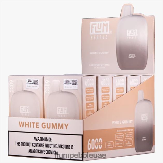 FLUM PEBBLES 6000 بخة 10 عبوات NNN8P688 FLUM PEBBLE vape flavors غائر أبيض