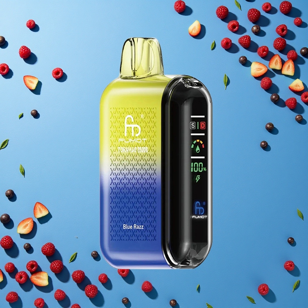 Fumot Tornado 20000 Puffs بلو راز ديو ميش 20 مل 2%