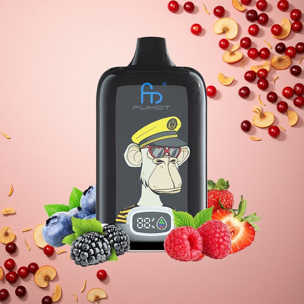 Fumot Tornado Digital Box 12000 Puffs كرز تورنادو شبكة 20 مل