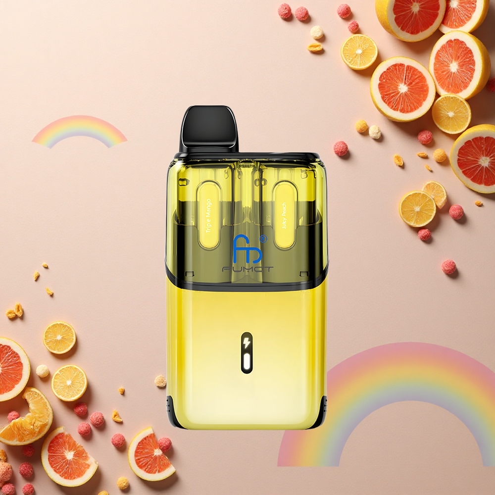 Fumot Ultra T32000 Puffs حلم صافي - حلوى قوس قزح مع شحن سريع ونيكوتين 20 ملغ