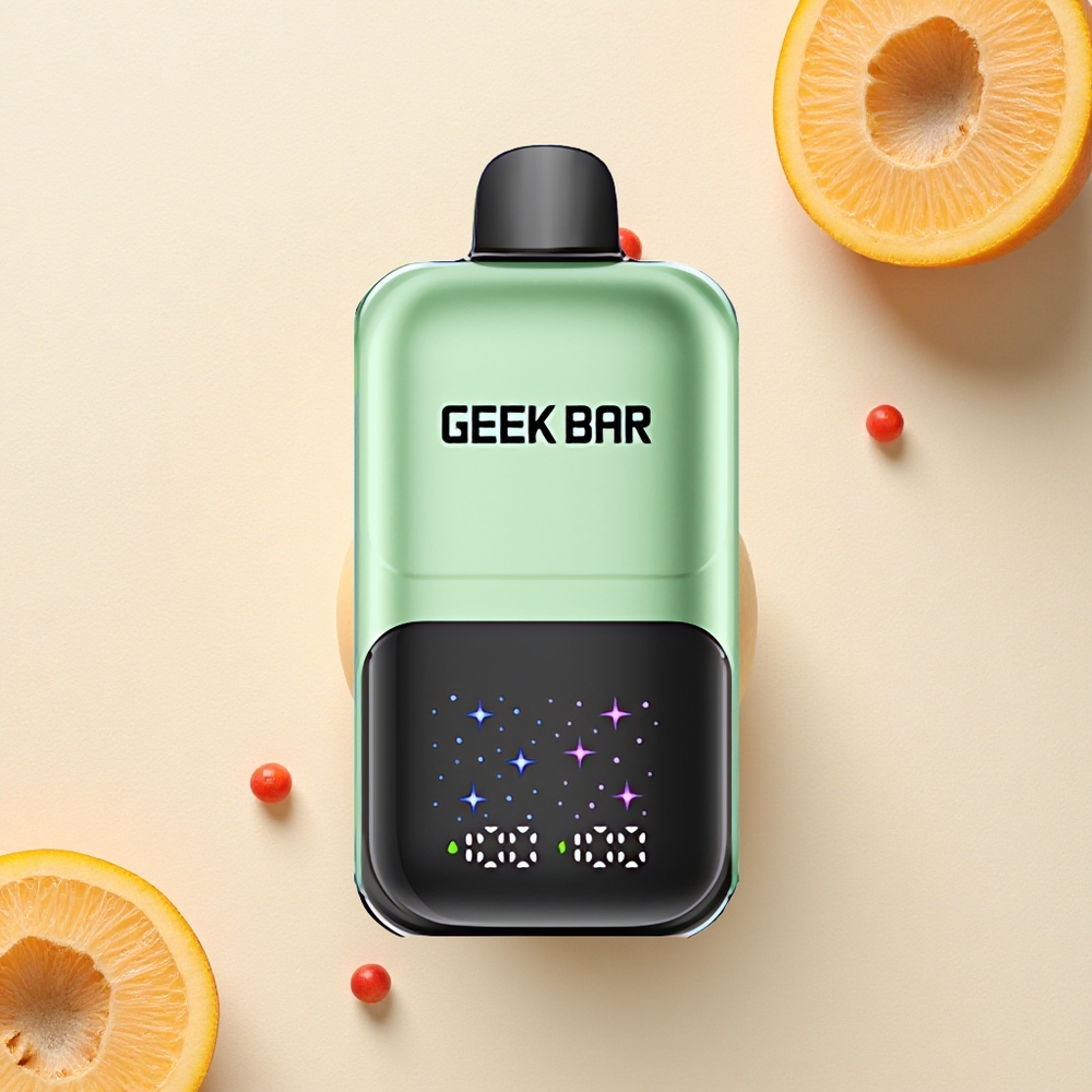 GEEK BAR 2GO 20ml 50000 Puffs تفاحة مزدوجة أ&ب مع شاشة تفاعلية و نكهات قابلة للتعديل
