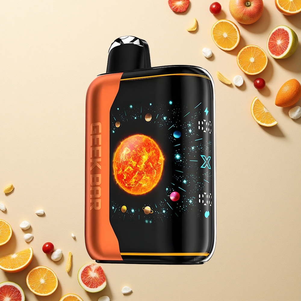 GEEK BAR Platinum Edition 25000 Puffs بَانَش بلاتينيوم بشاشة منحنية وشحن سريع