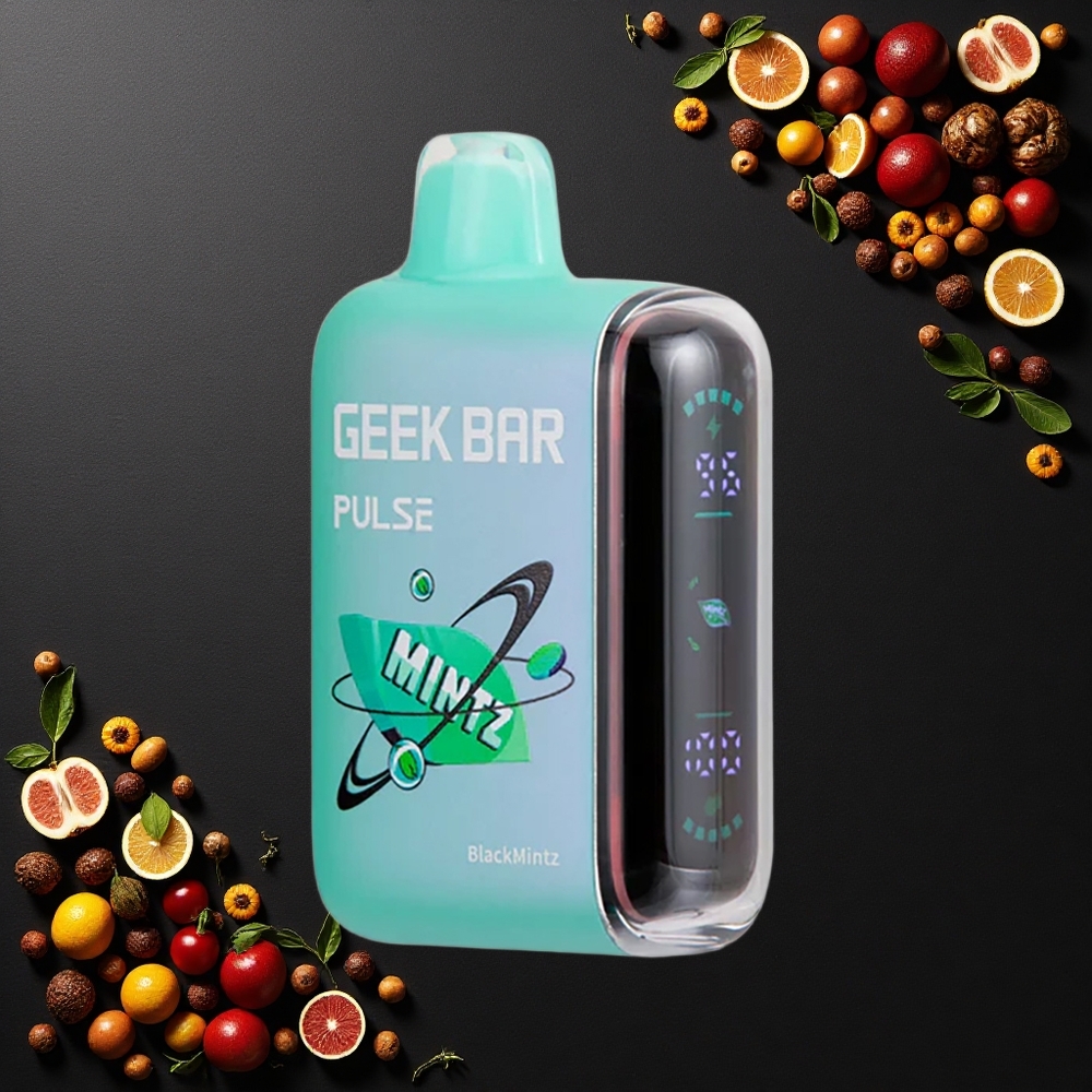 GEEK BAR Pulse 15000 Puffs إصدار النعناع سعة 16 ملليتر ونسبة نيكوتين 5%