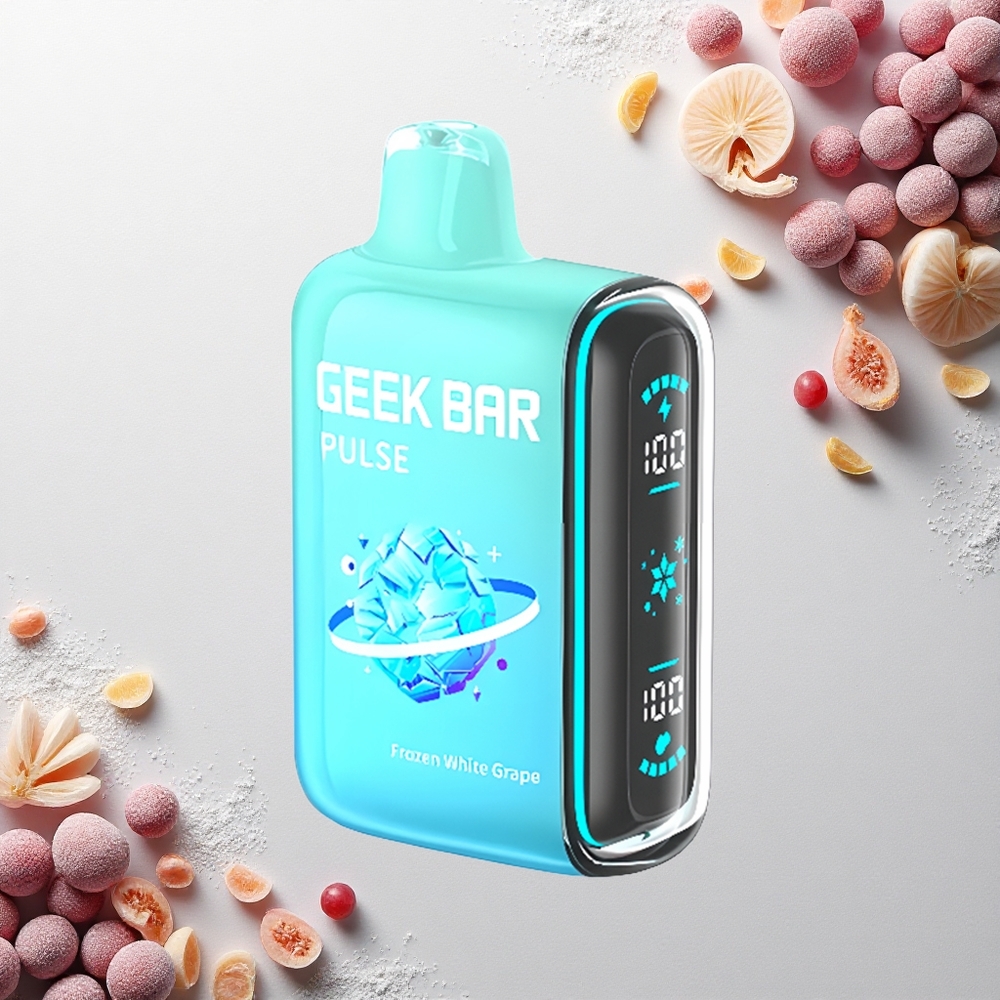 GEEK BAR Pulse 15000 Puffs الجليدية الإصدار - 16مل 5% شحن نوع-C