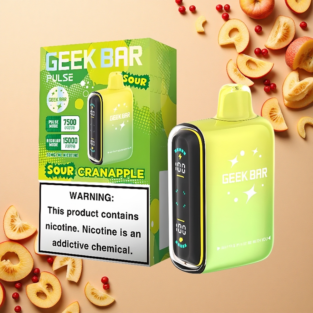 GEEK BAR Pulse 15000 Puffs جيك بار بولس 650 مللي أمبير