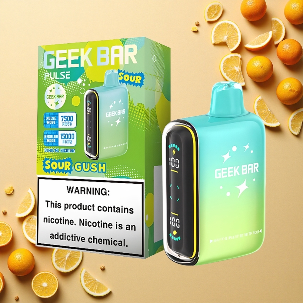 GEEK BAR Pulse 15000 Puffs جيك بار بولس 650 مللي أمبير