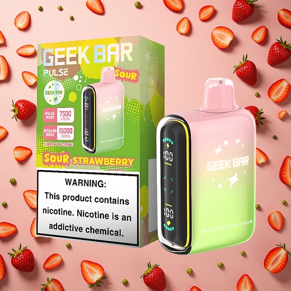 GEEK BAR Pulse 15000 Puffs جيك بار بولس 650 مللي أمبير