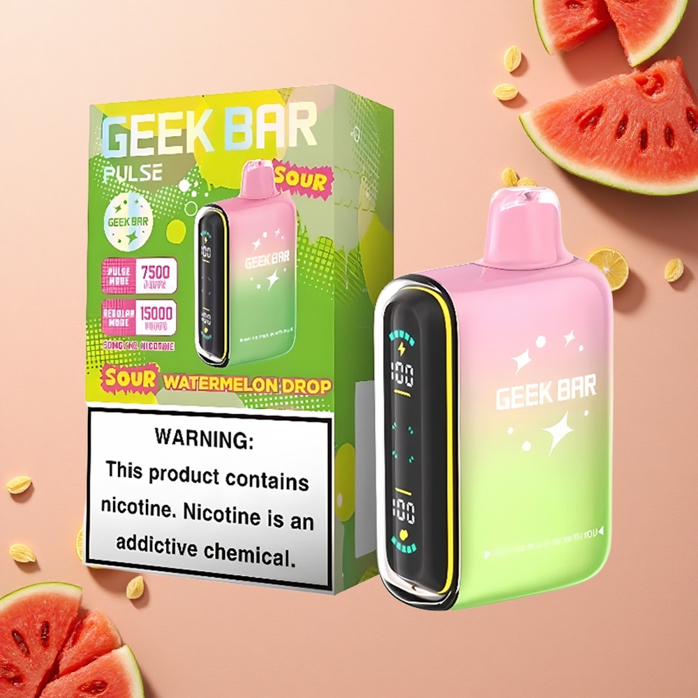 GEEK BAR Pulse 15000 Puffs جيك بار بولس 650 مللي أمبير