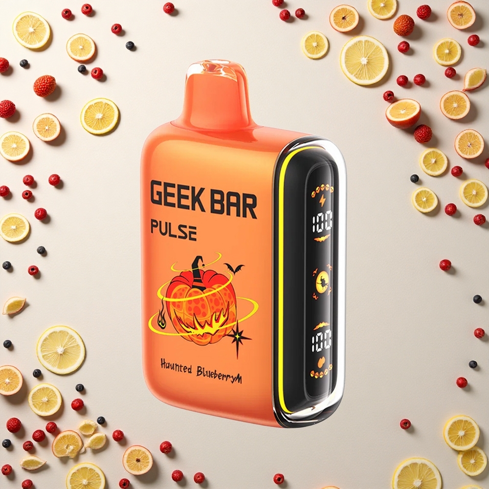GEEK BAR Pulse 15000 Puffs إصدار الهالوين: سعة السائل ١٦مل ونيقوتين ٥٪
