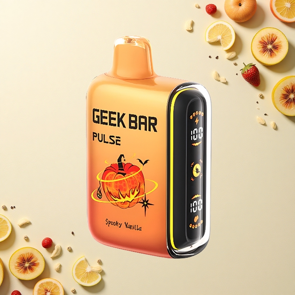 GEEK BAR Pulse 15000 Puffs إصدار الهالوين: سعة السائل ١٦مل ونيقوتين ٥٪