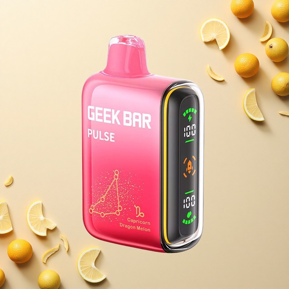GEEK BAR Pulse 15000 Puffs النسخة البروجية: ١٦ مل, ٥٪ نيكوتين, شحن USB-C