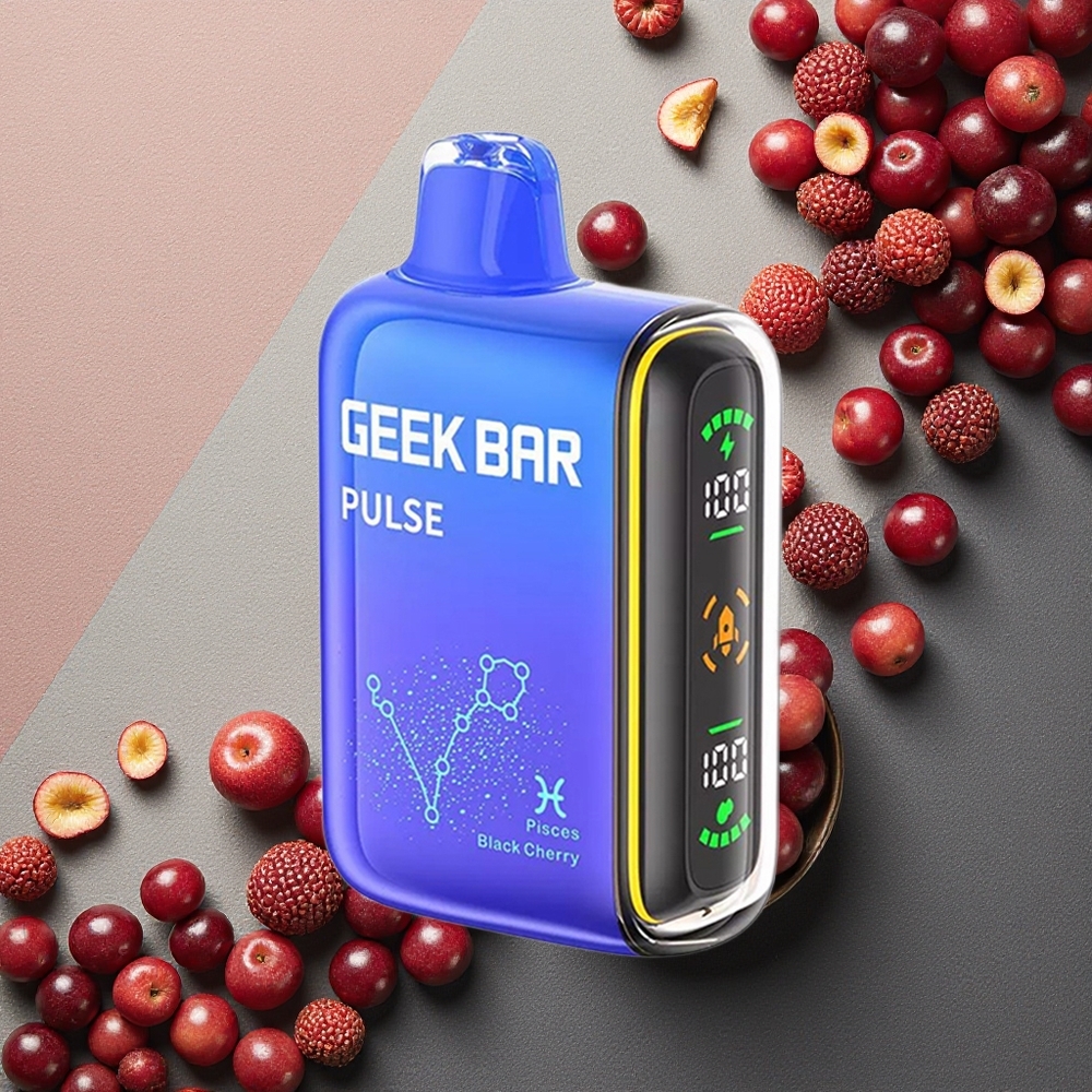 GEEK BAR Pulse 15000 Puffs النسخة البروجية: ١٦ مل, ٥٪ نيكوتين, شحن USB-C