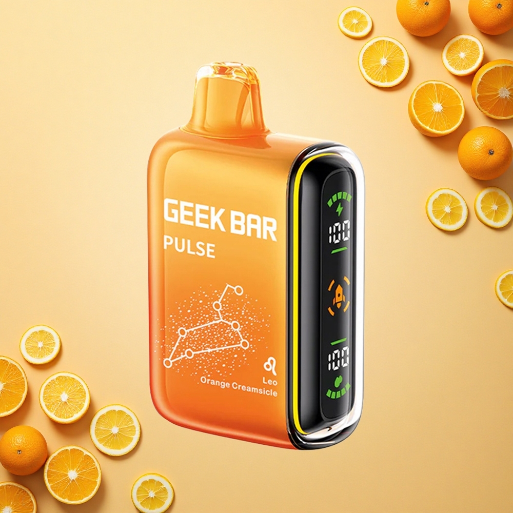 GEEK BAR Pulse 15000 Puffs النسخة البروجية: ١٦ مل, ٥٪ نيكوتين, شحن USB-C