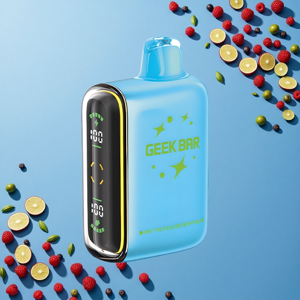 GEEK BAR Pulse 15000 Puffs صفر نيكوتين بسعة ١٦ مل وشحن USB Type-C
