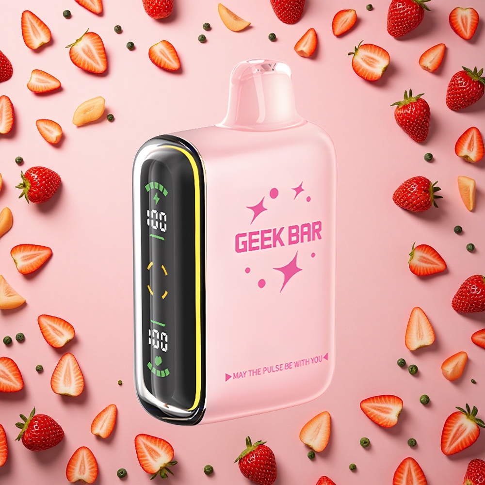 GEEK BAR Pulse 15000 Puffs صفر نيكوتين بسعة ١٦ مل وشحن USB Type-C