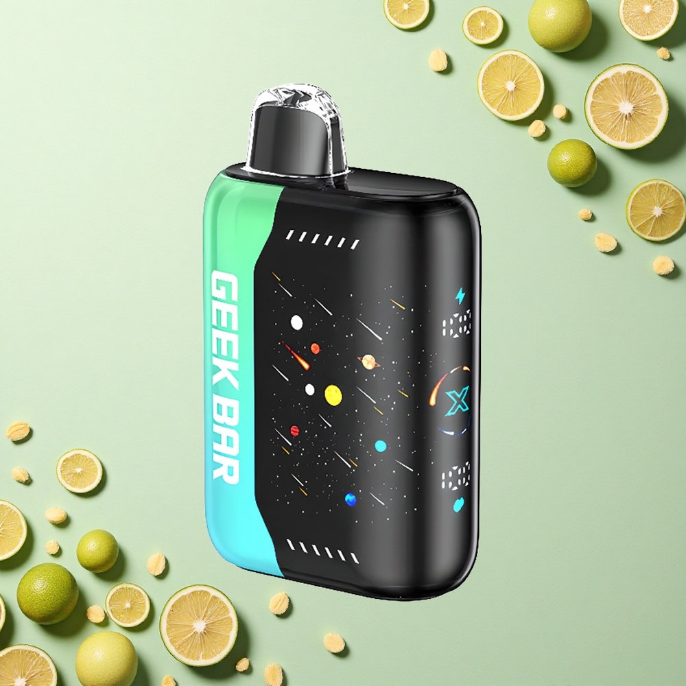 GEEK BAR Pulse X 25000 Puffs الإصدار النيزكي بملف مزدوج وشاشة منحنية