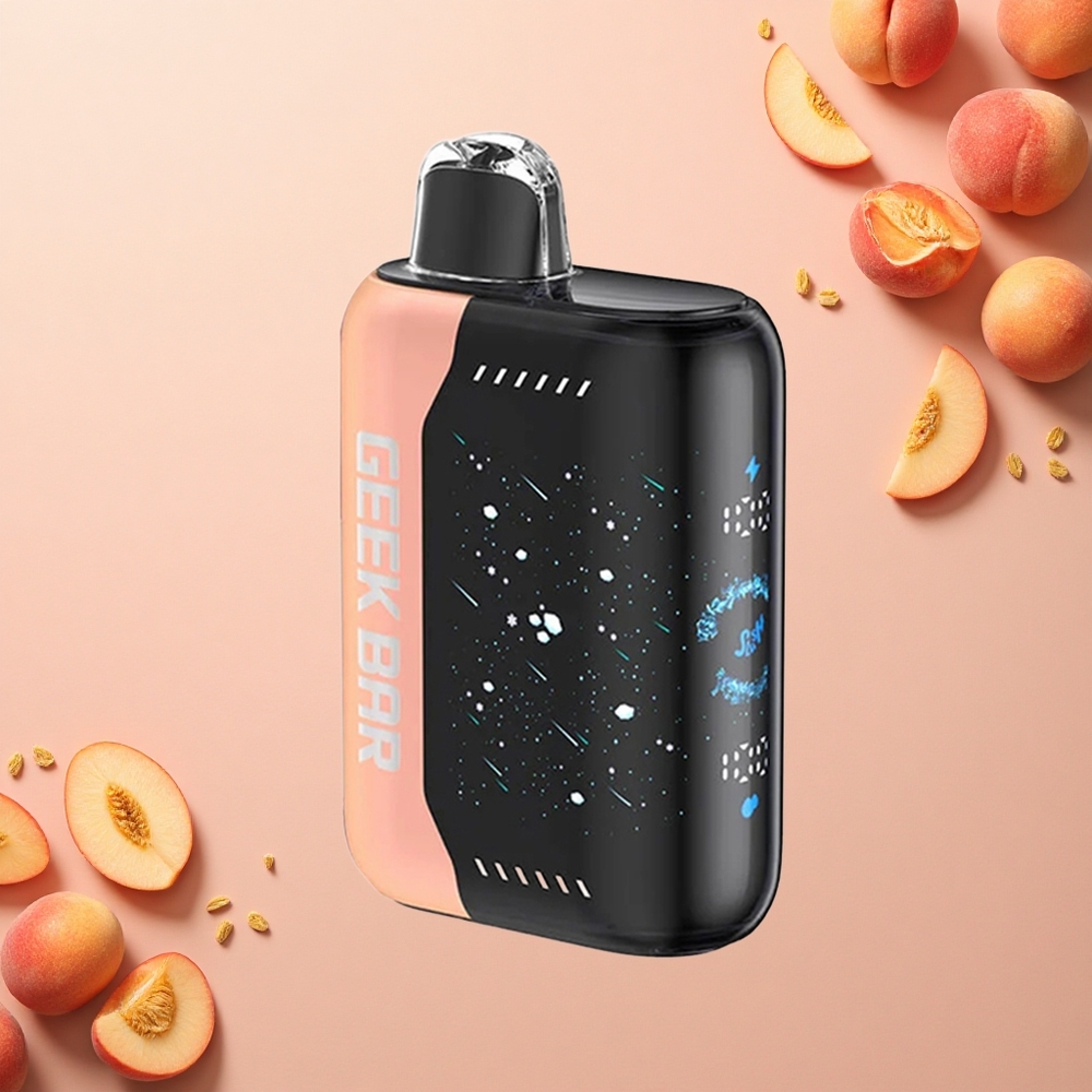 GEEK BAR Pulse X 25000 Puffs إصدارة سلو ش باركلي مع شاشة منحنية وملف مزدوج