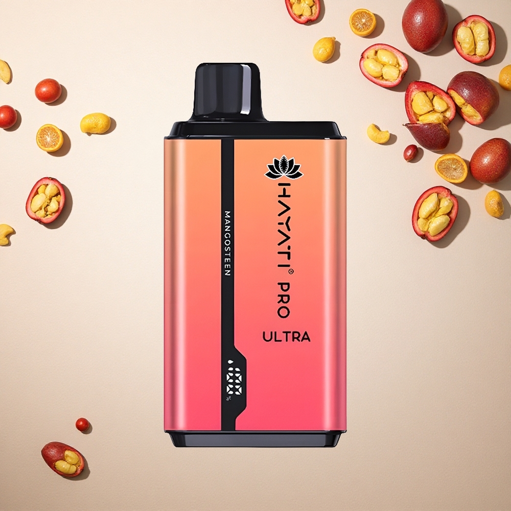 Hayati Pro Ultra 15000 Puffs مانجوستين الذهبية 15000 نفخة 2 12مل 2%
