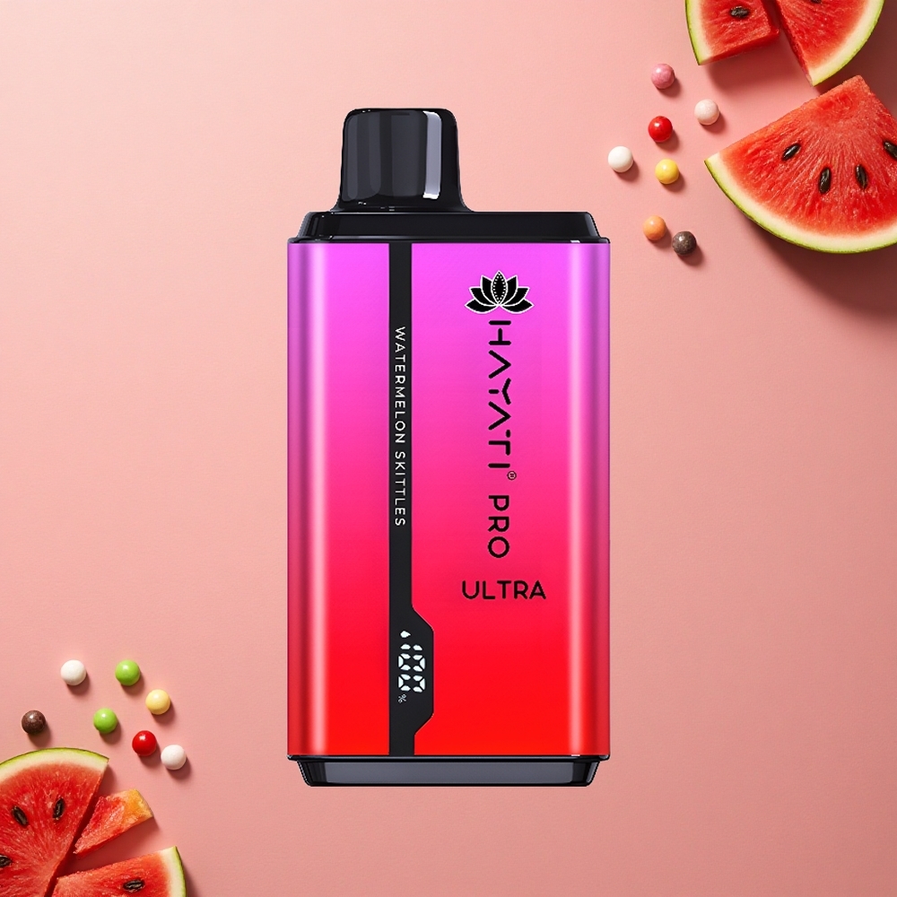 Hayati Pro Ultra 15000 Puffs بطيخ سكيتلز 850 ملي أمبير