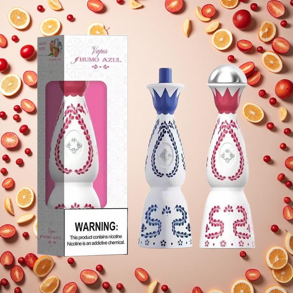 Humo Azul 15000 Puffs كرز كاليفورنيا ٥٪ نيكوتين ١٥٠٠٠ نفخة