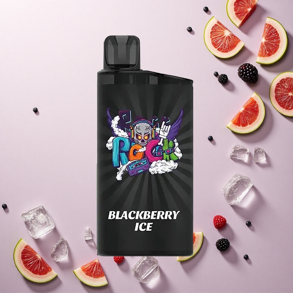 IGET Bar 3500 Puffs توت أسود مثلج 1400 مللي أمبير 1.2 أوم
