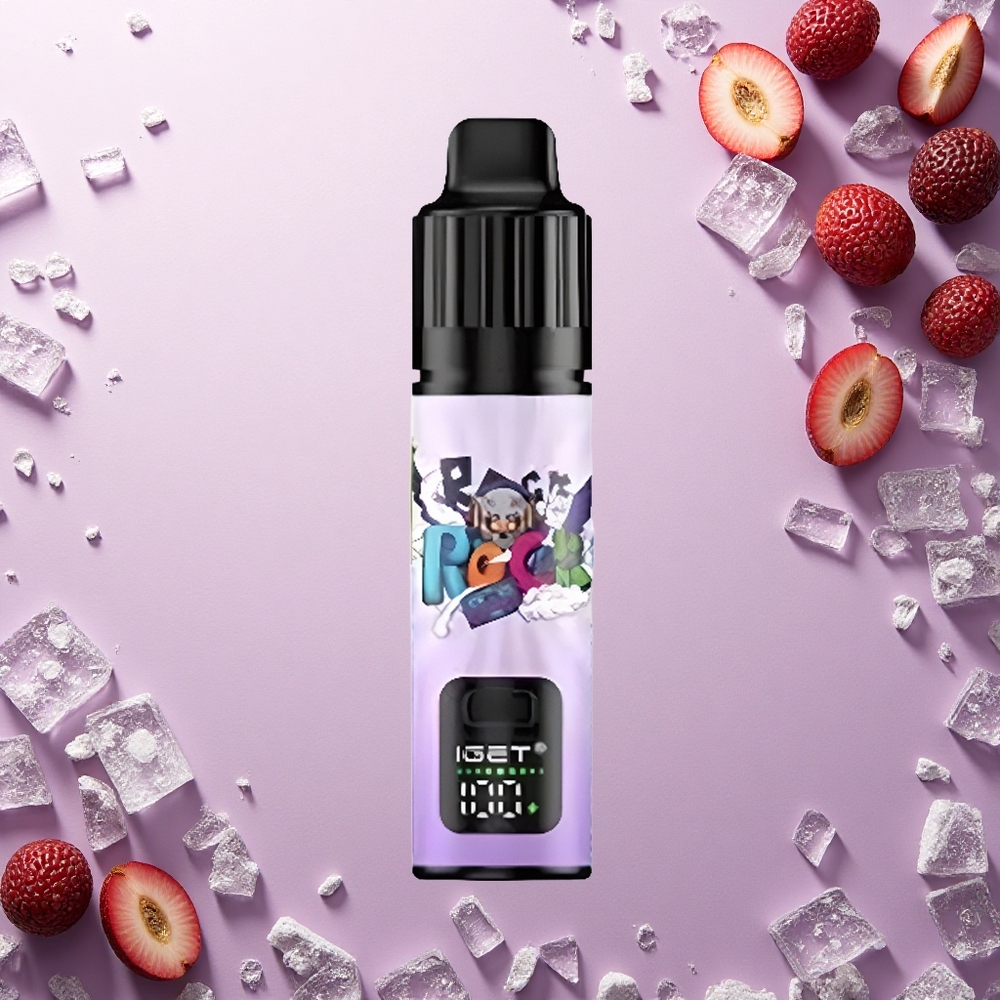 IGET BAR PLUS S3 POD 10000 Puffs عنب الجليد مع 5% نيكوتين و 18 مل سائل